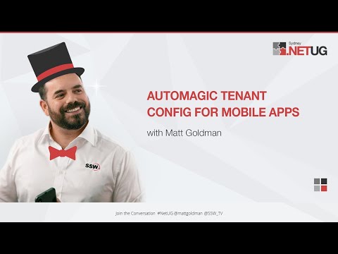 Automagic Tenant Config on YouTube