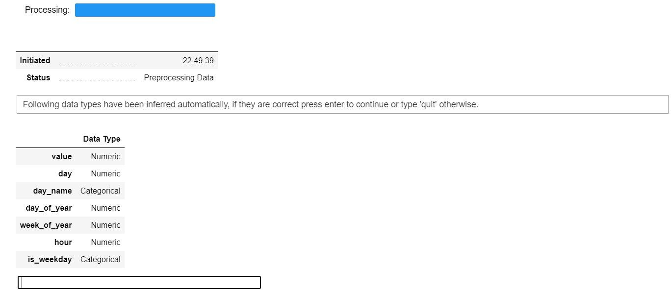 setup function in pycaret.anomaly module