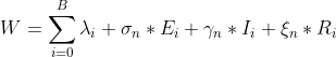 \Large Equation W