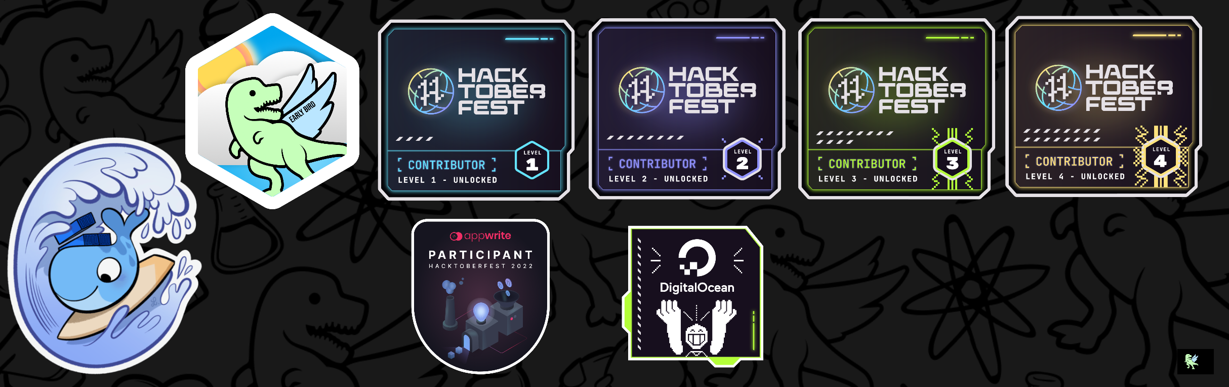 @algoristy's Holopin board