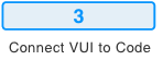 Connect VUI to Code