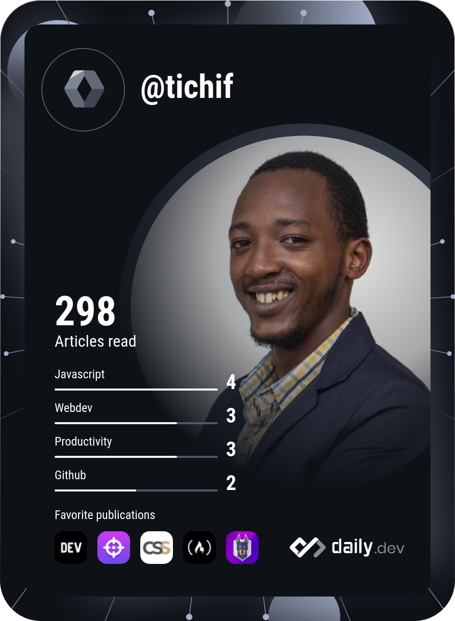 Dalzon Charles-Hébert's Dev Card