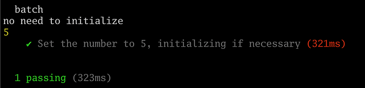 batched transaction suceeds on second call with account already initialized