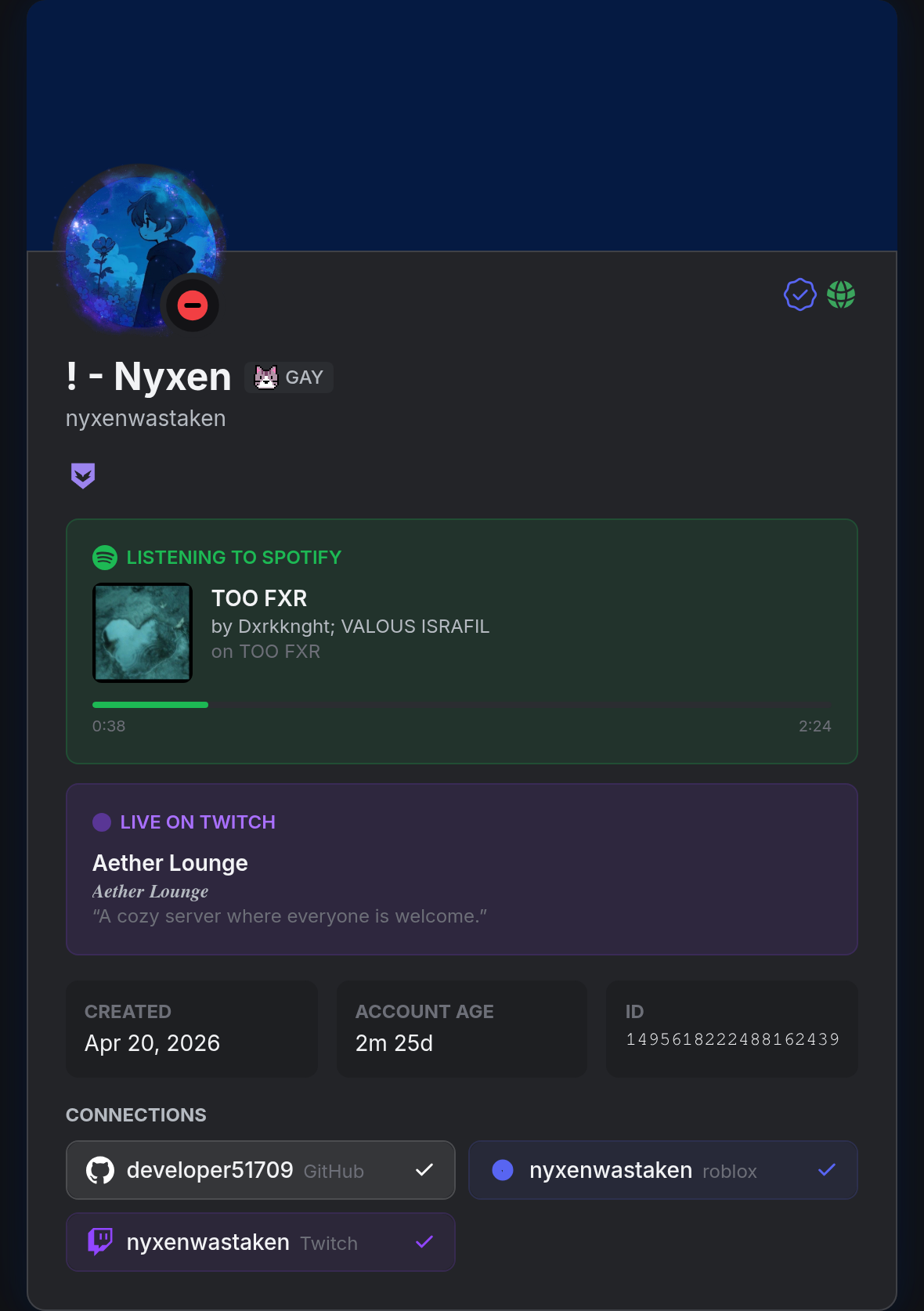 My Discord Profile