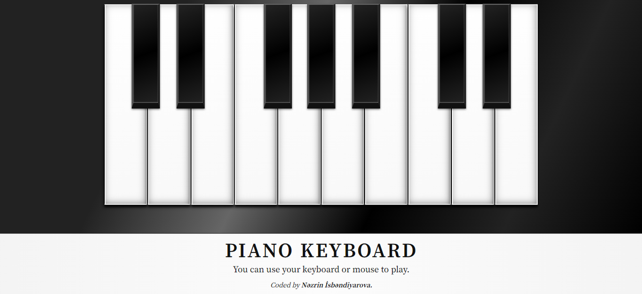 Piano Keyboard