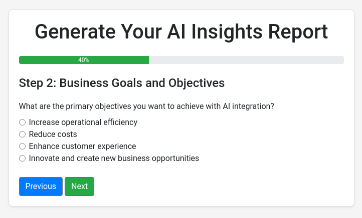 AI Insights Screenshot