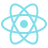 react logo