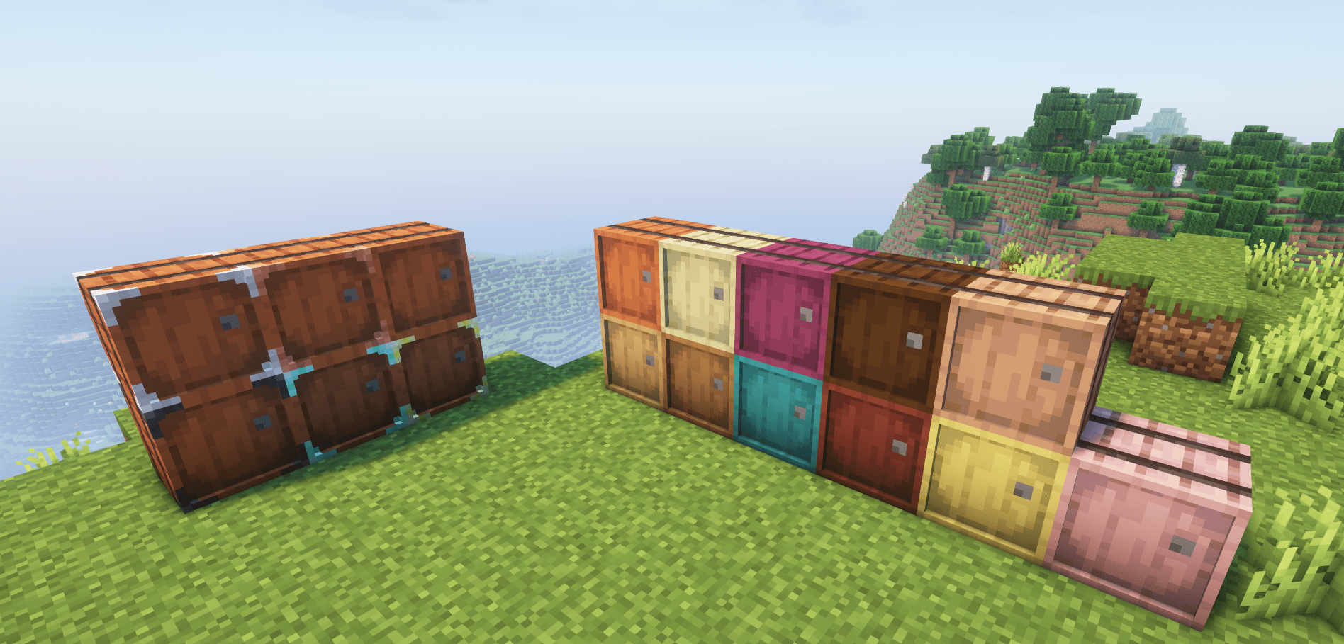 Barrel wood variants and tiers