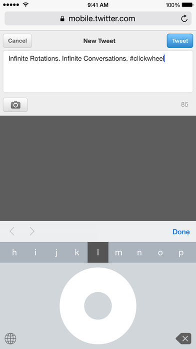 ClickWheelKeyboard image 2