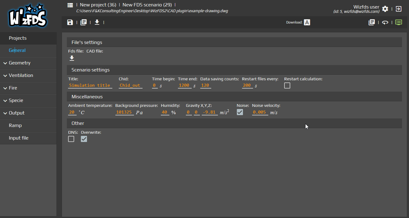 Connecting websocket