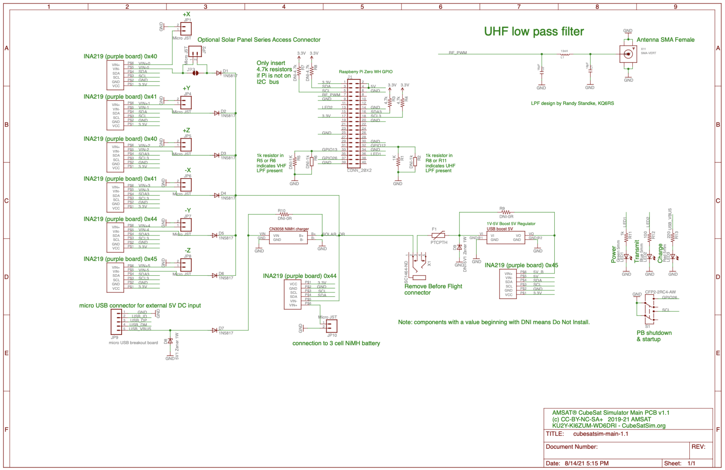 Main Board Schematic