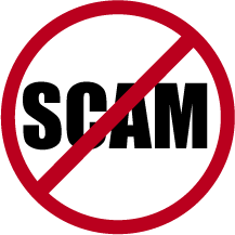 Scam symbol