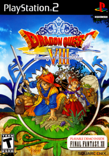 Box art for the United States version of Dragon Quest 8