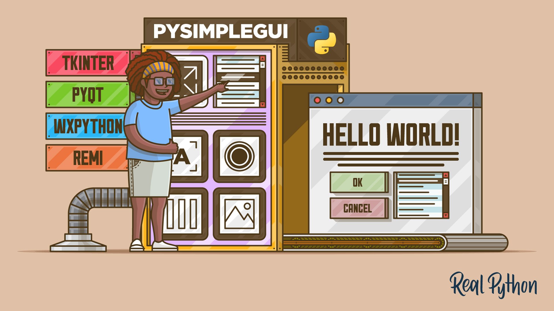 pysimpleGUI