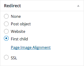 Meta box - First child element