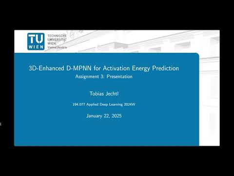 3D-Enhanced Neural Networks for Predicting Activation Energy