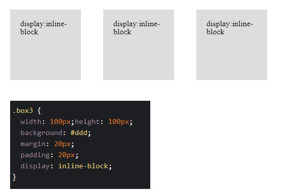 inline-block