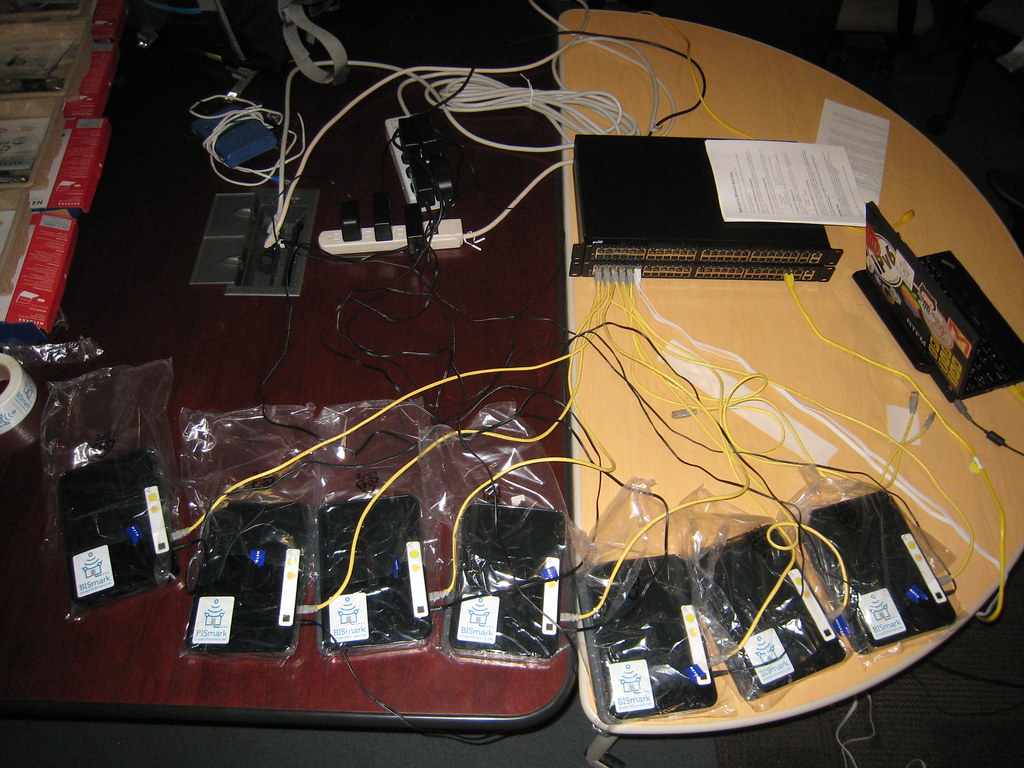 Flashing BISmark routers