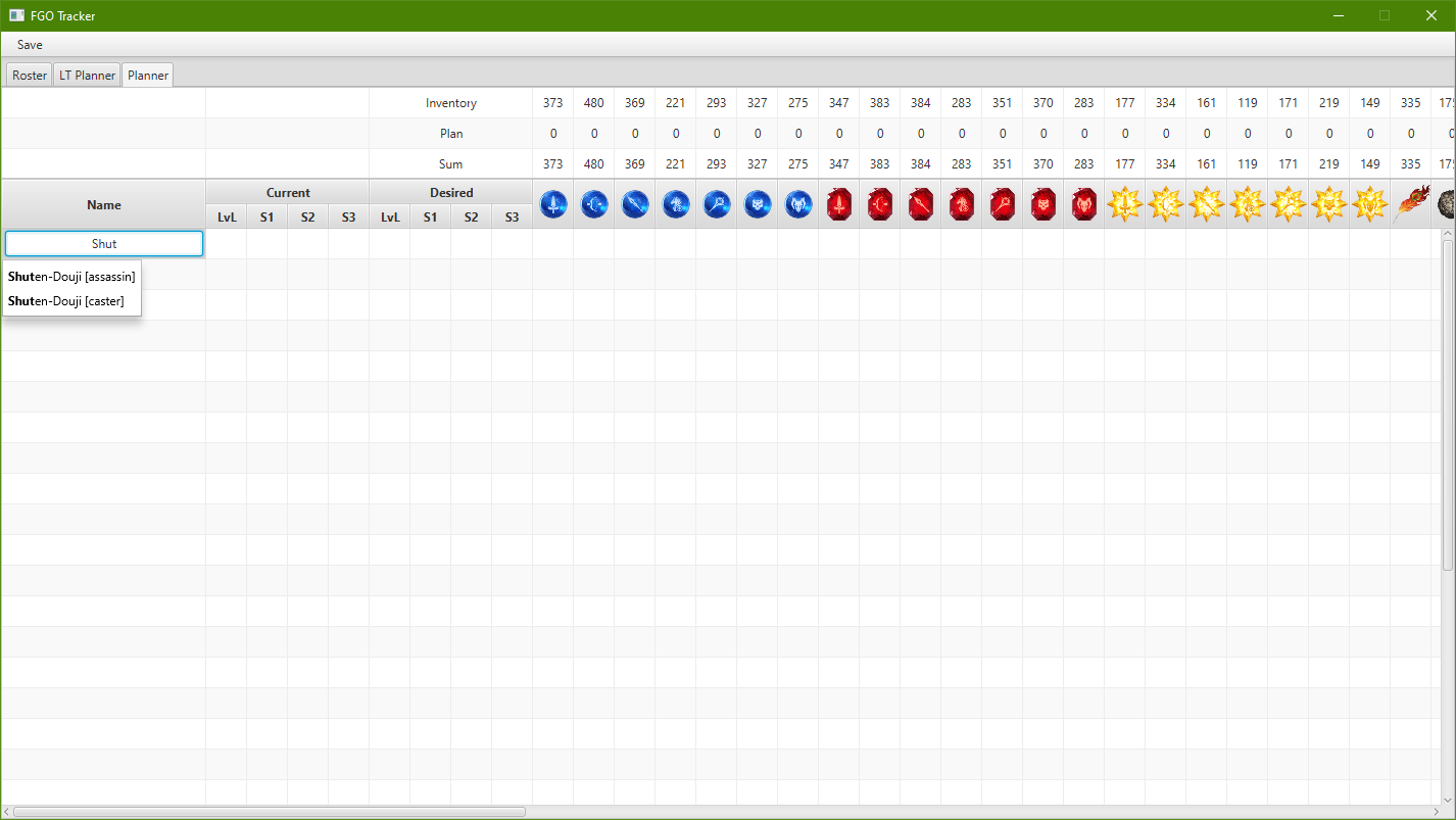 image of planner tab