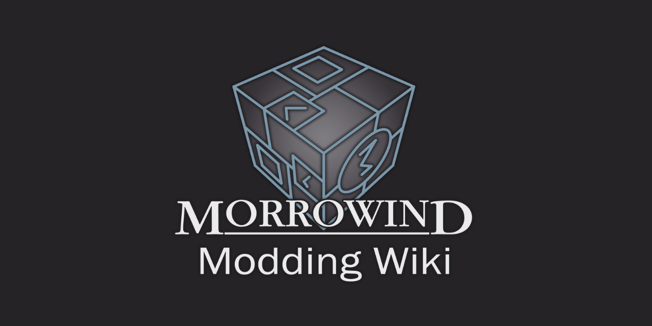 Morrowind Modding Wiki logo|sban htiny ctr p+bc