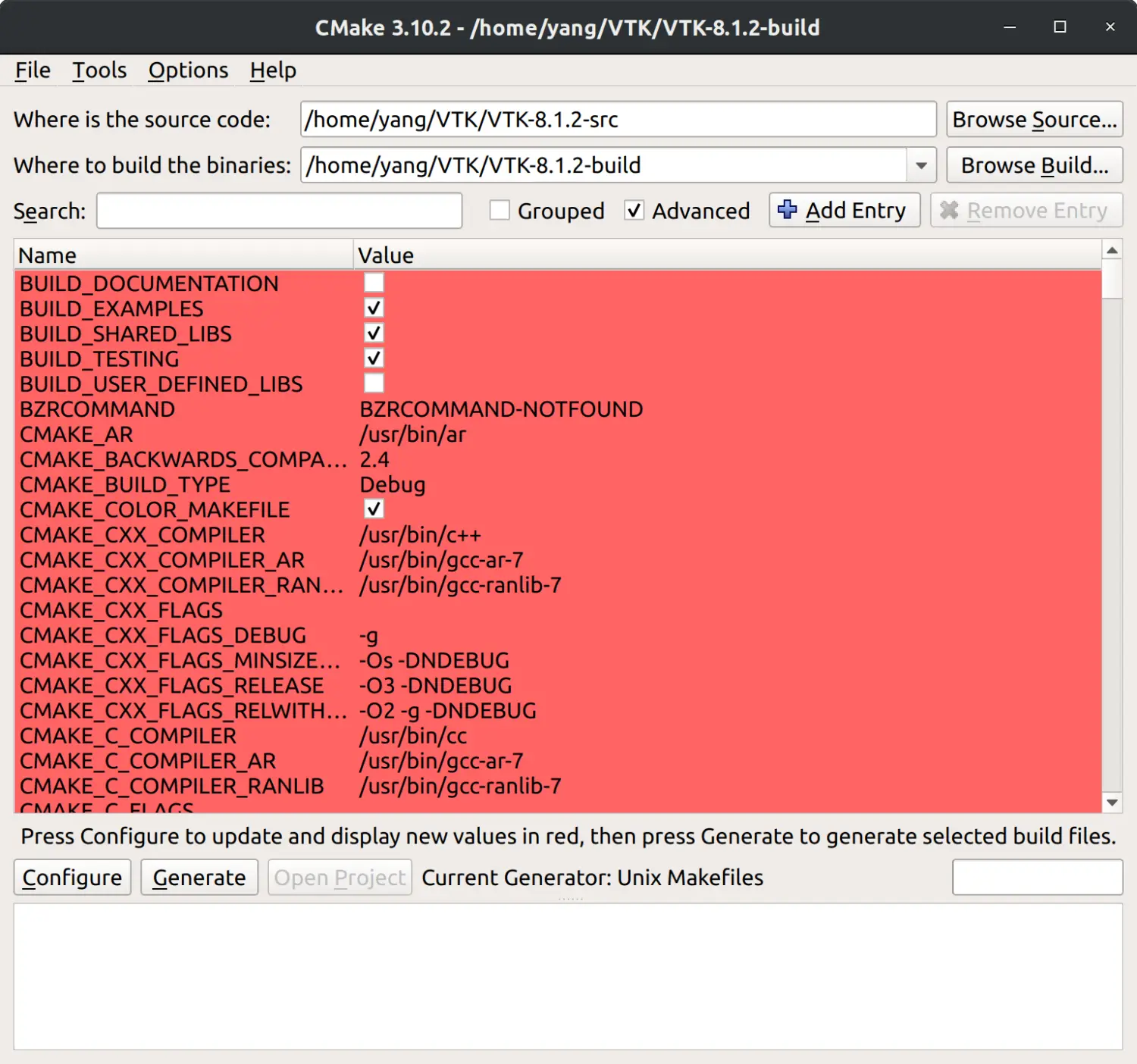 CMake Configuration