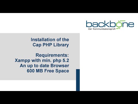 How To: install the Cap PHP Library