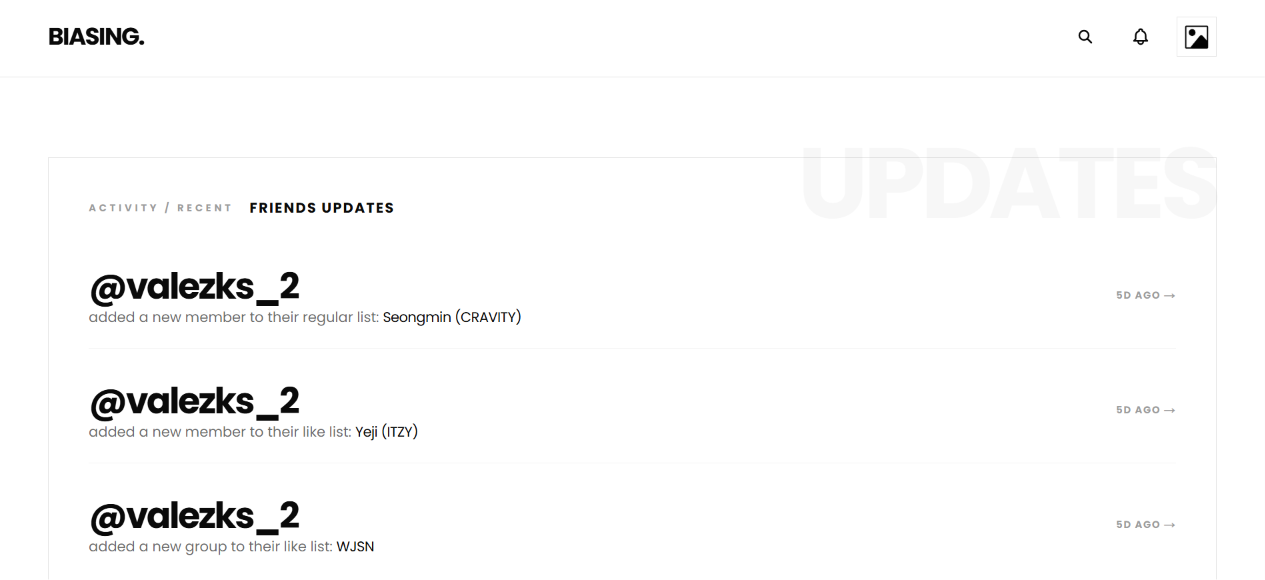 Biasing Desktop View