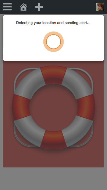 Screenshot of Buoy's safety information window.