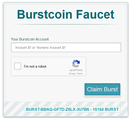 Image of Burstcoin-Faucet