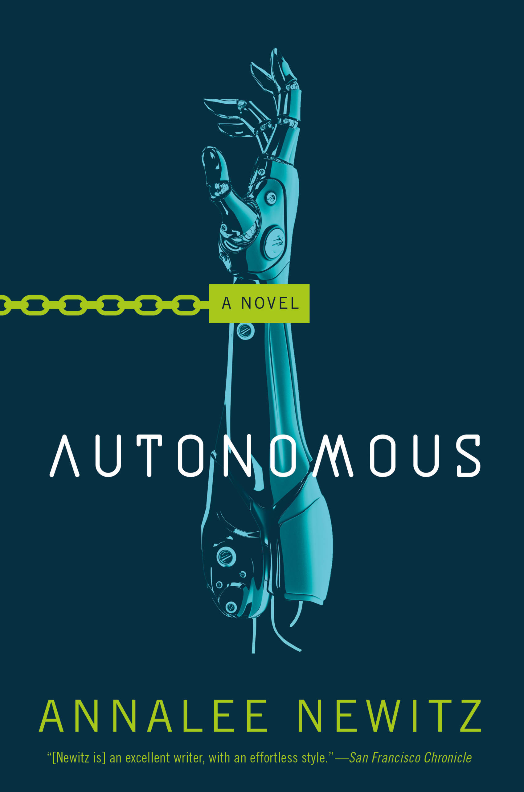 Autonomous book cover and Goodreads link