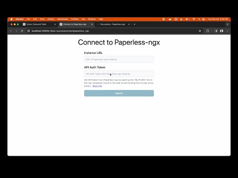Paperless-ngx integration demo