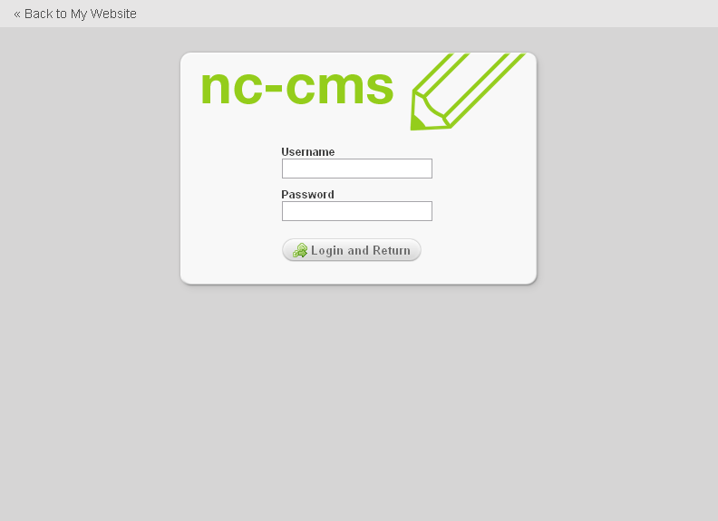 nc-cms Screenshot 2