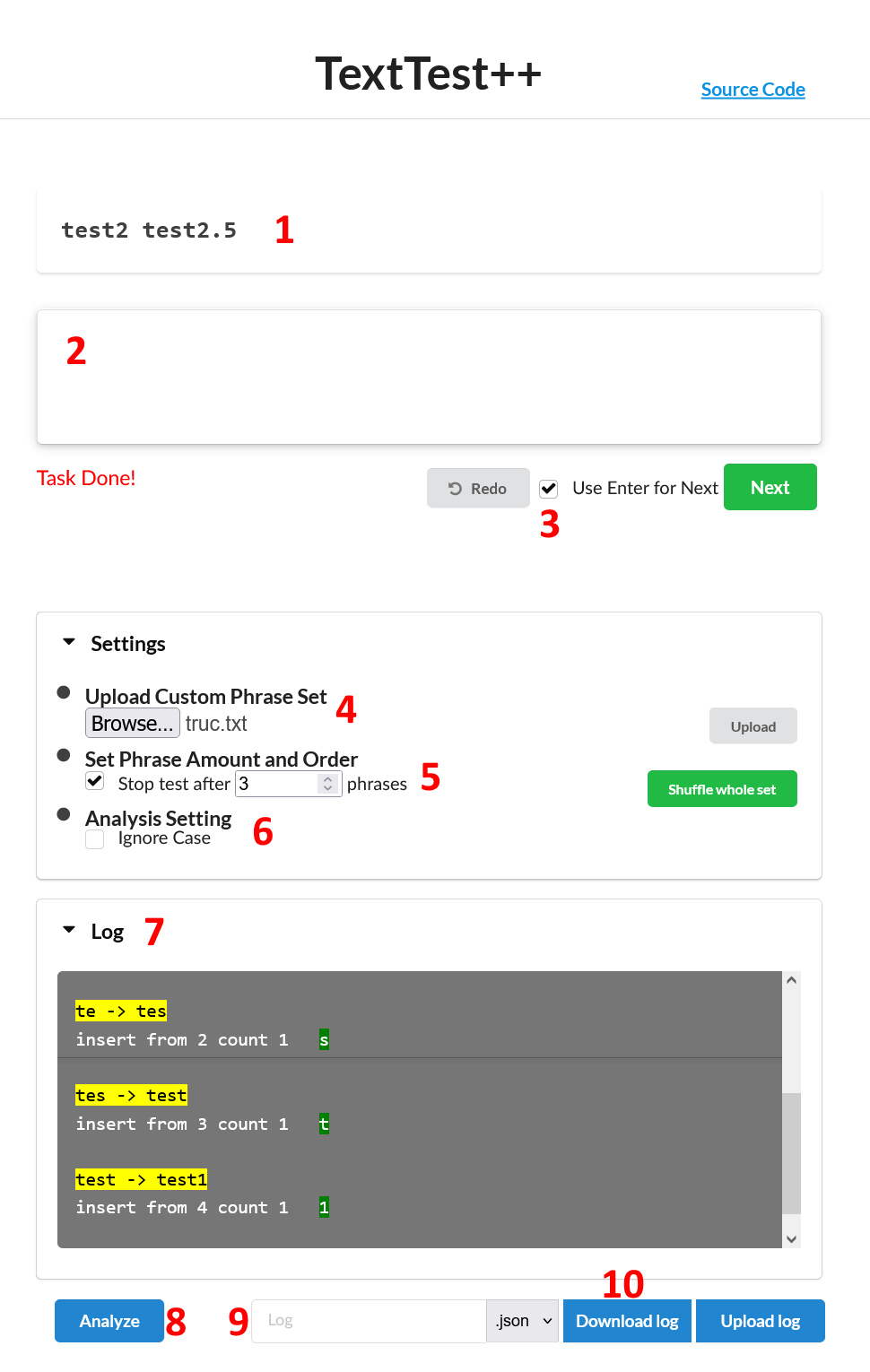 Main UI