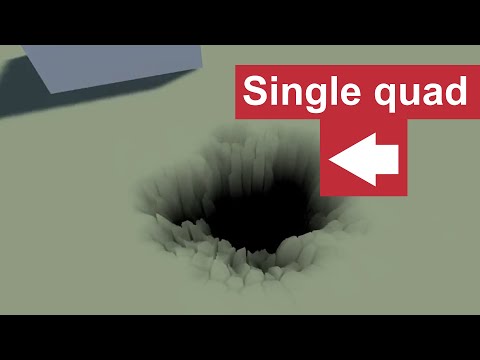 Mysterious hole in Unity video