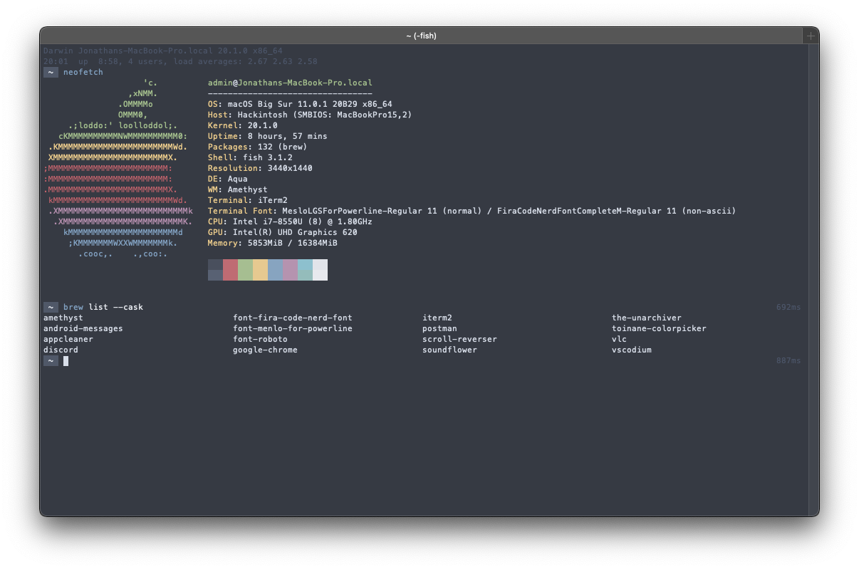 neofetch