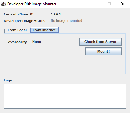 Developer Image Mounter
