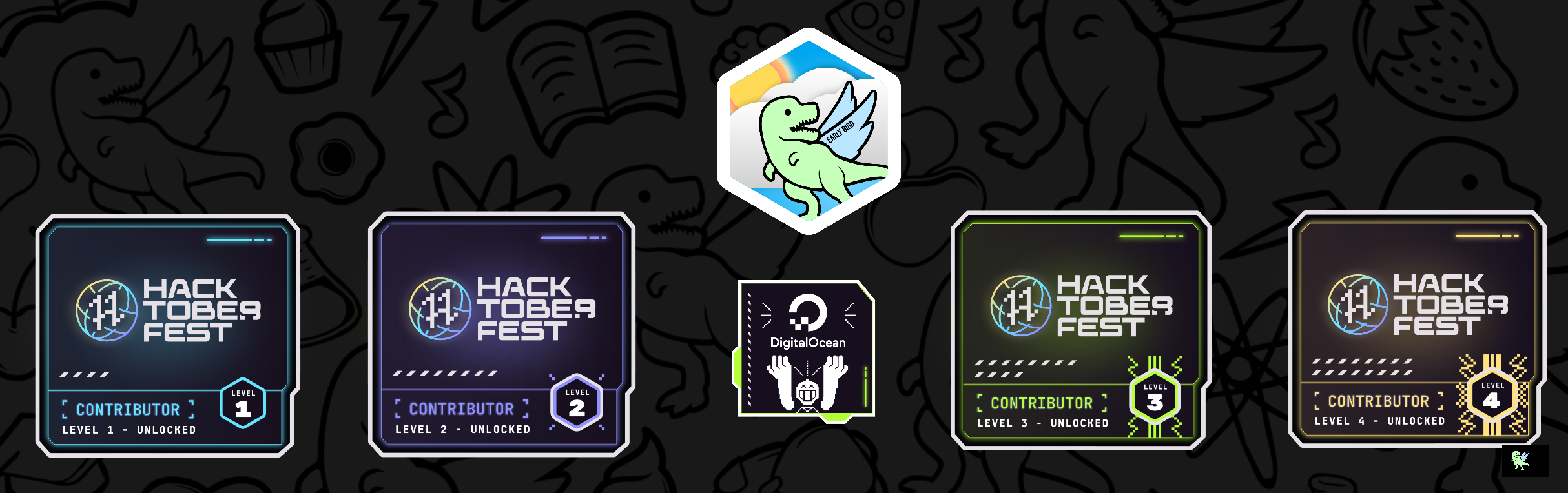 @gamerak124's Holopin board