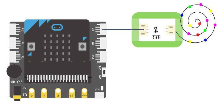 小夜灯microbit