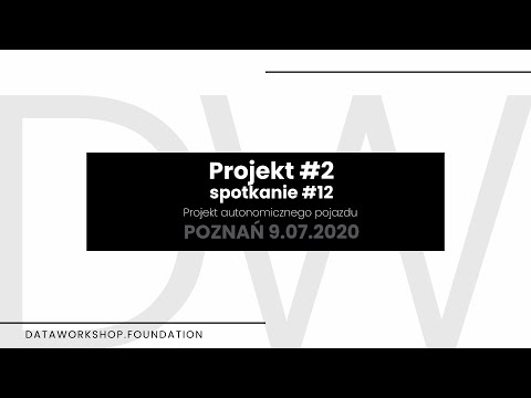 Autonomiczny pojazd - Projekt #2 | DW Poznań