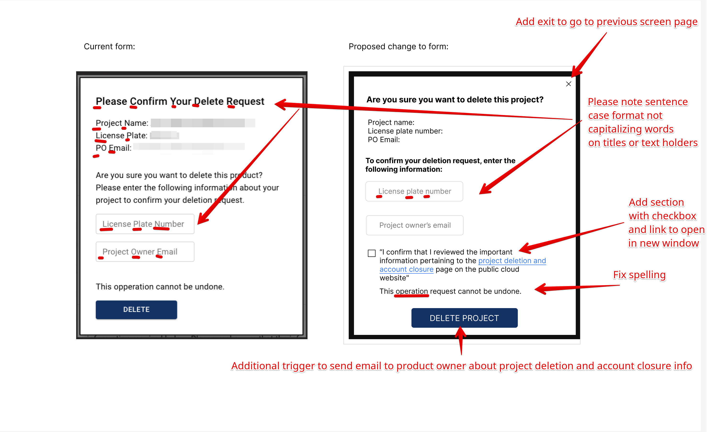 Prototype form deletion account closure product registry.png