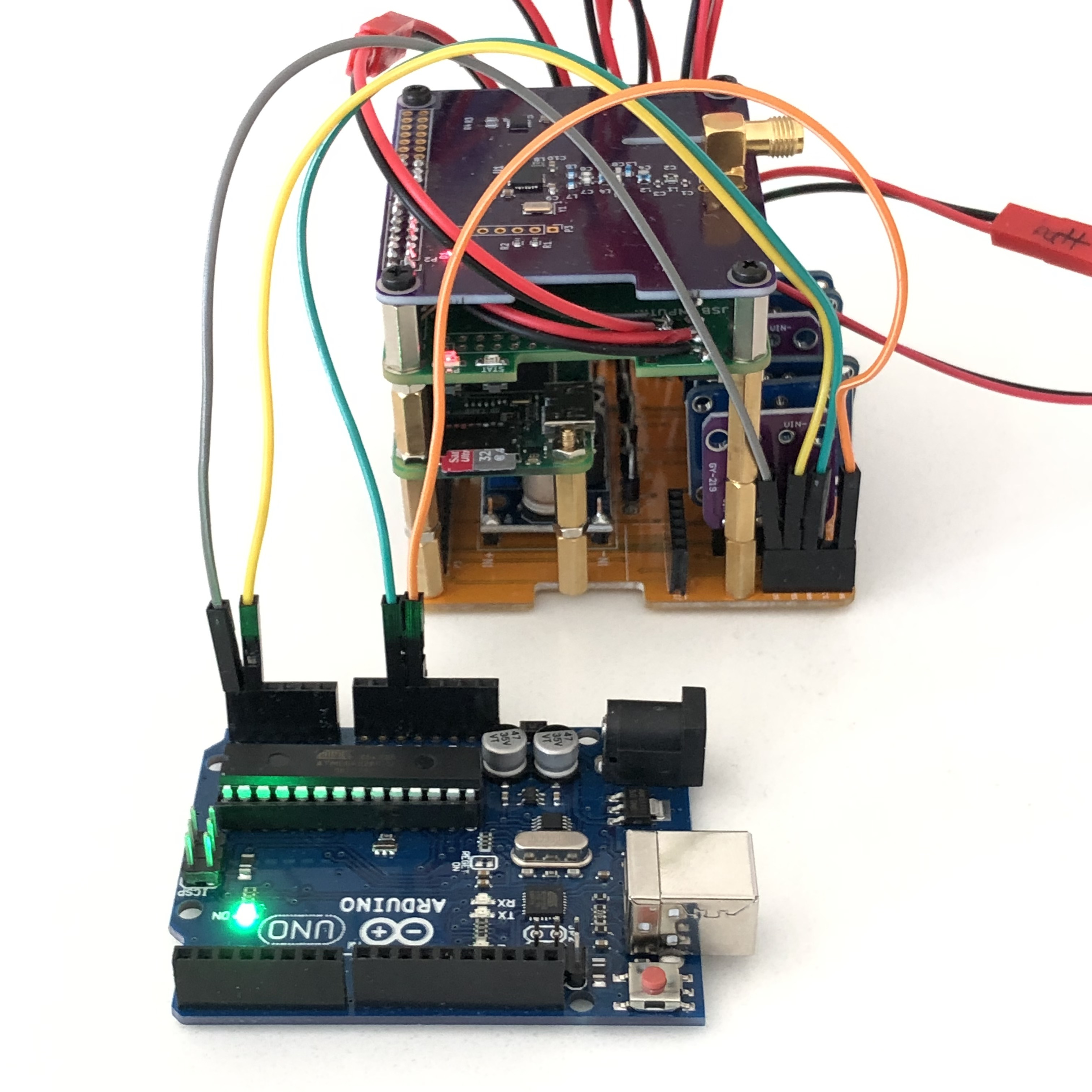 Arduino and CubeSat Simulator