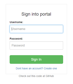 Login Form