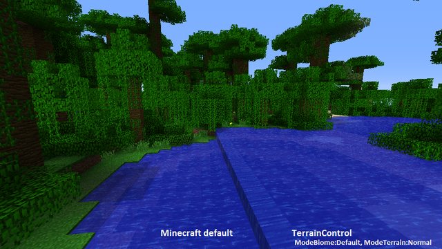 Image of the water level difference