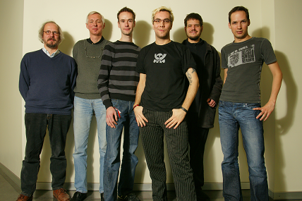 left to right: Benne, Arjen, Marc, Jake, David, Alex