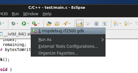 External Tools Configuration