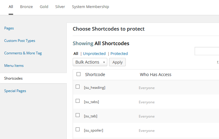 M2 Shortcode Protection