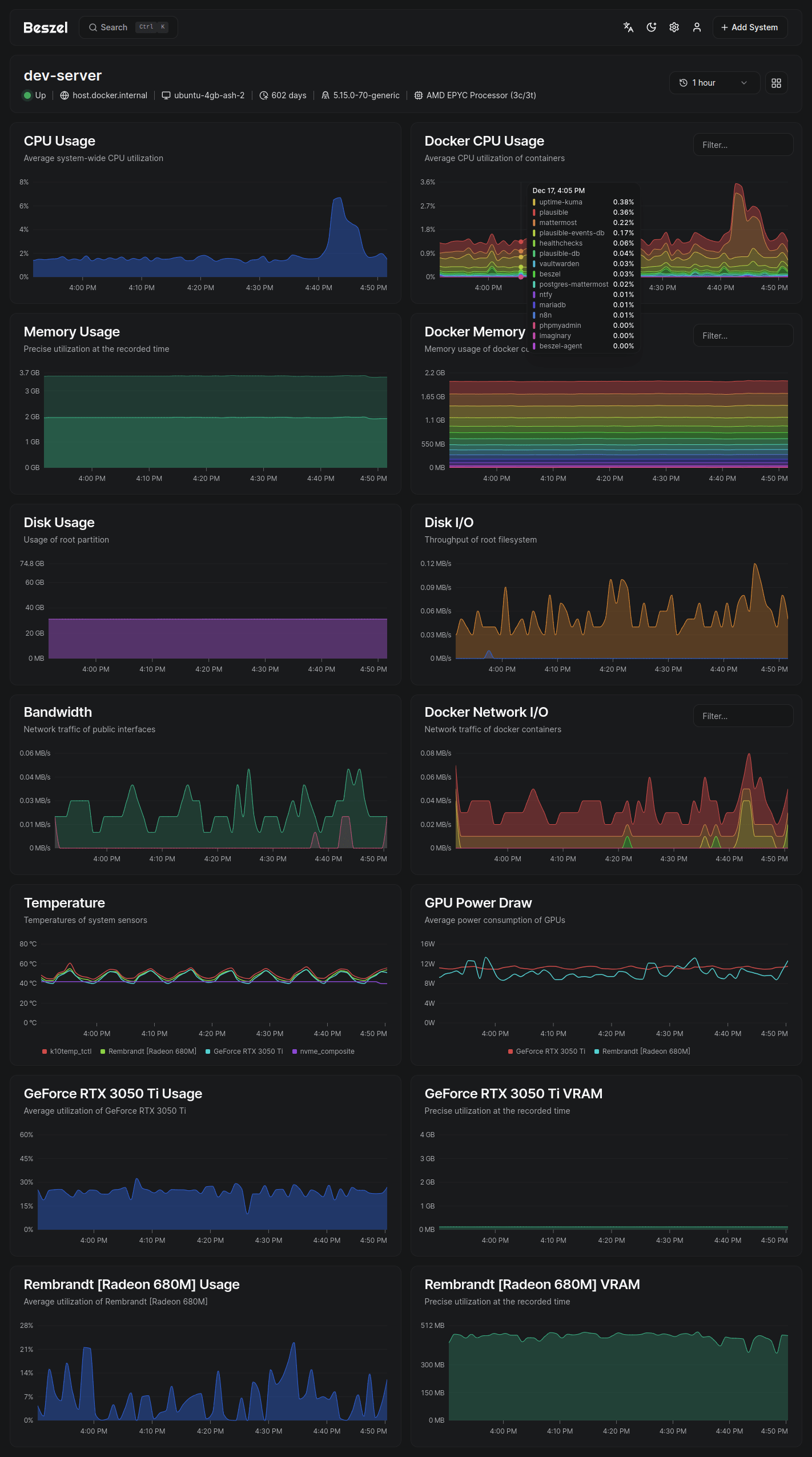 System page