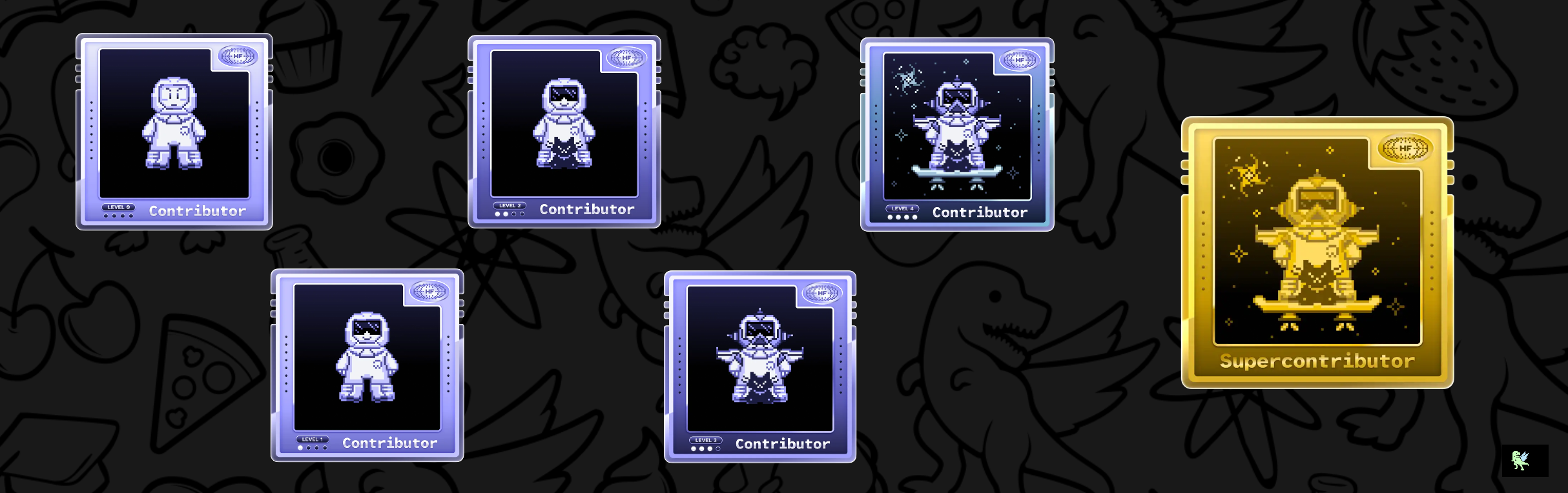 An image of @himma08's Holopin badges, which is a link to view their full Holopin profile