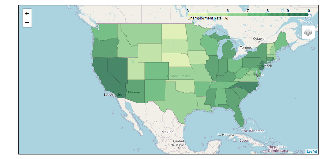 Choropleth map