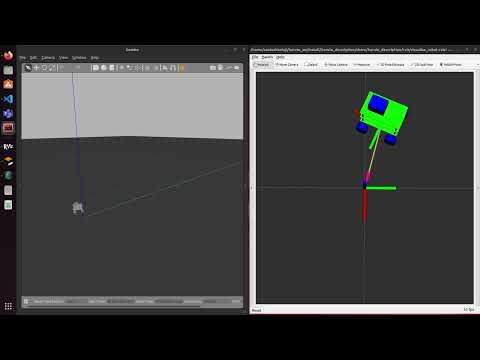 Differential drive robot